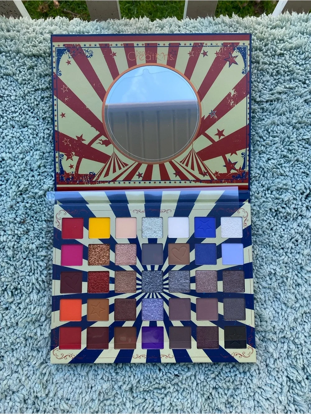 Colorful Eyeshadow Palette - Multi-Color Makeup Collection